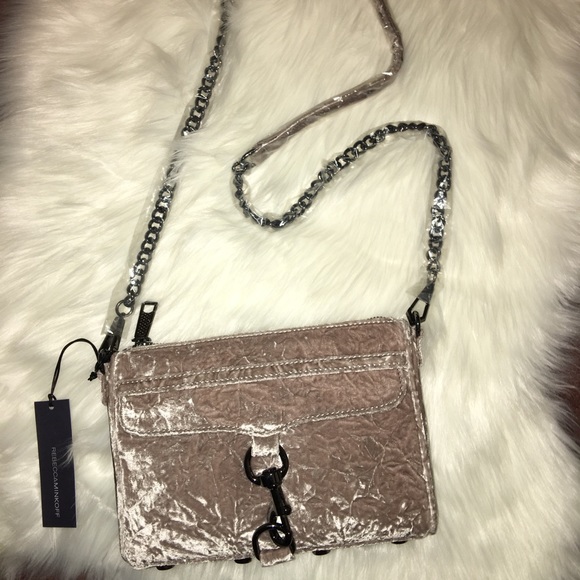 Rebecca Minkoff Handbags - Rebecca minkoff velvet crossbody NWT
